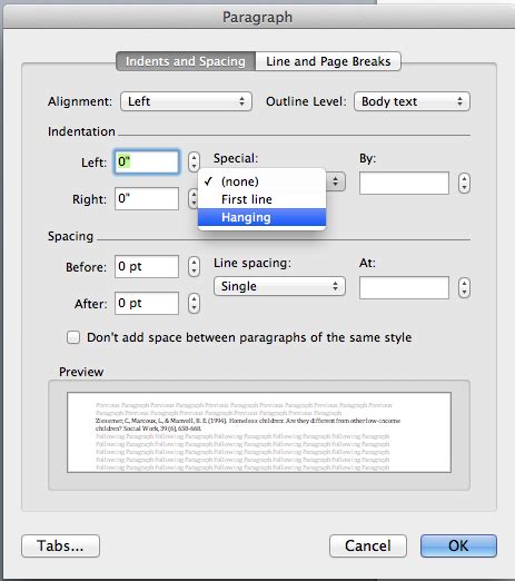 How to Format References in APA Style using Microsoft Word ...