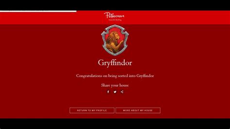 How to get into Gryffindor in the Pottermore Sorting Hat ...