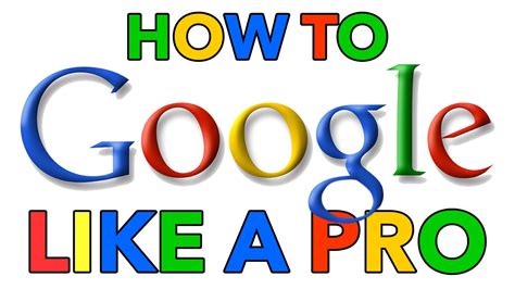 How To Google Like A Pro! Top 10 Google Search Tips ...