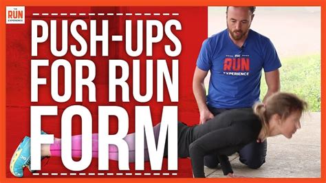 How To Improve Running Form With Pushups   YouTube