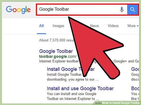 How to Install Google Toolbar: 11 Steps  with Pictures ...