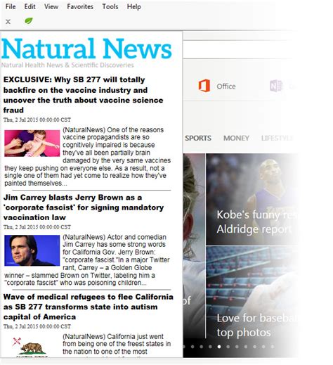 How to install the Natural News Toolbar for Internet Explorer