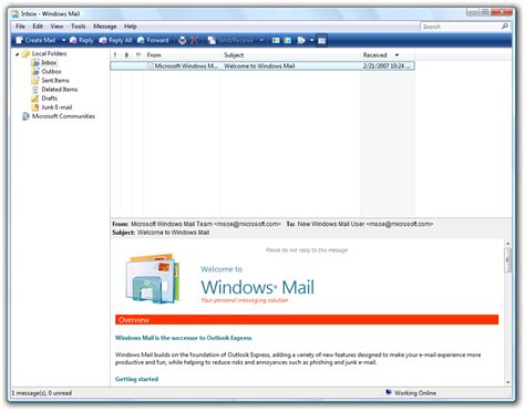 How to install Windows Mail on Windows 7