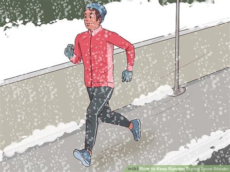 How to Keep Running During Snow Season  with Pictures ...