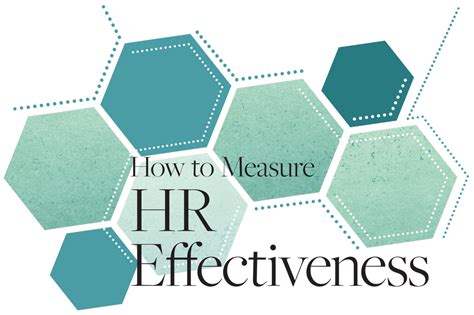 How to Measure HR Effectiveness