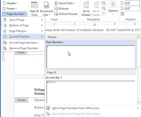 How To Number Pages In Word Images   How To Guide And Refrence