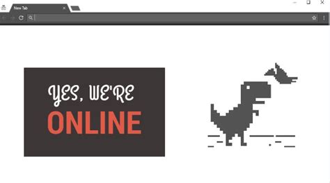 How To Play Chrome Dinosaur Game While Being Online? Can I ...