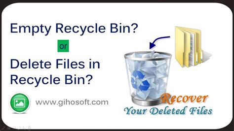 How to Recover Deleted Files from Emptied Recycle Bin ...