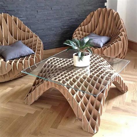 How to Recycle: Recycled Cardboard Furniture