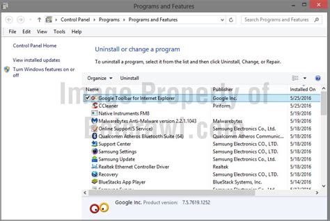 How to remove Google Toolbar for Internet Explorer | Botcrawl
