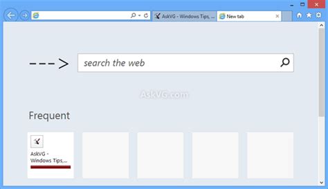 How to Remove Search Box from New Tab Page in Internet ...