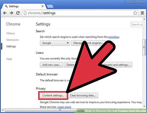 How to Remove the Ask Toolbar from Chrome with Pictures