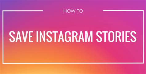 How to save Instagram stories on iPhone