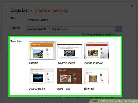 How to Start a Blog on Blogger  with Pictures