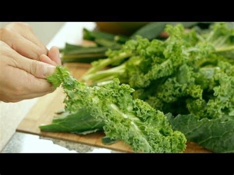 How to Stem Kale in a Flash | POPSUGAR Cookbook   YouTube