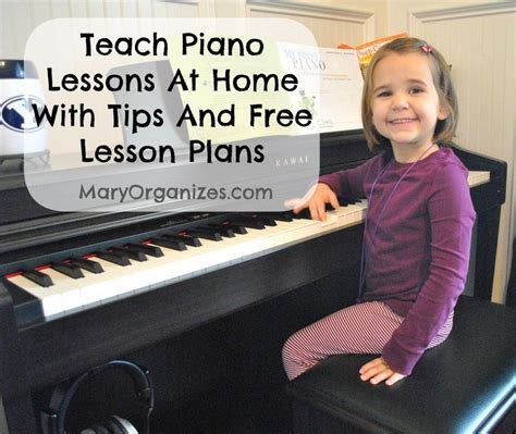 How To Teach Piano Lessons At Home With Free Piano Lesson ...