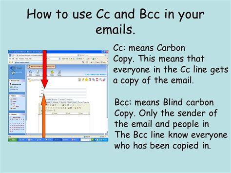 How to use Cc and Bcc in your s.   ppt video online download