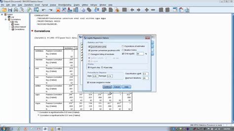 How to Use SPSS: Logistic Regression   YouTube