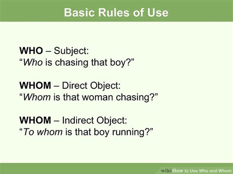 How to Use  Who  and  Whom  Correctly  with Examples ...