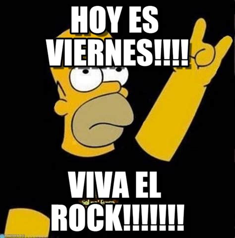 Hoy Es Viernes!!!!   Homero Simpson meme en Memegen