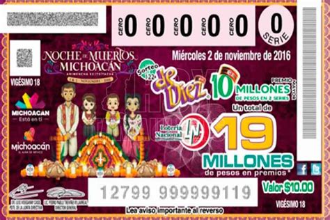 Hoy Tamaulipas   Loteria Nacional celebrara Dia de Muertos ...