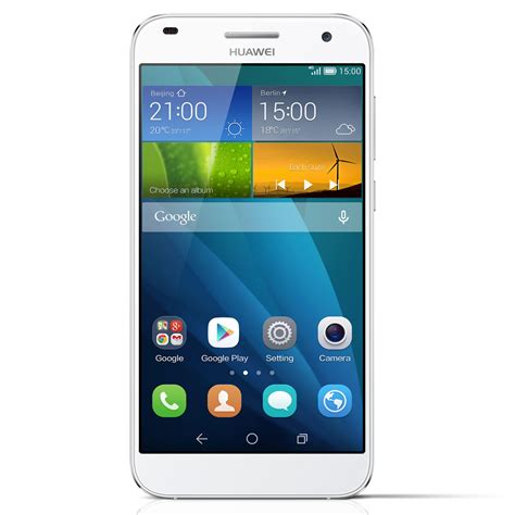 Huawei Ascend G7 Blanc   Mobile & smartphone Huawei sur ...