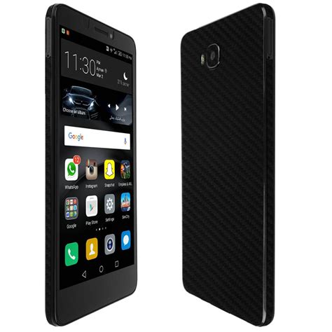Huawei Ascend XT TechSkin Black Carbon Fiber Skin