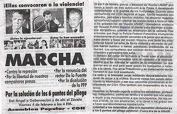 Huelga estudiantil de la UNAM  1999 2000    Wikipedia, la ...