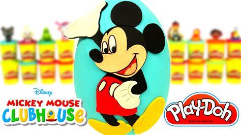 Huevo Sorpresa Gigante de La Casa de Mickey Mouse en ...