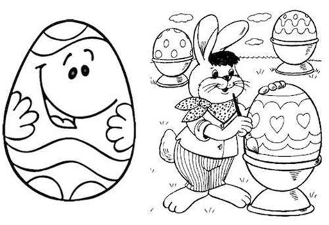 Huevos de Pascua: fotos dibujos para colorear Foto 9/22 ...