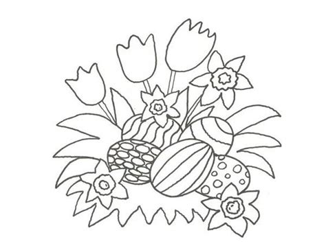 Huevos y flores. | Dibuixos Pasqua | Pinterest | Dibujo