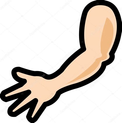 Human arm and hand extended — Stock Vector © ClipArtGuy ...