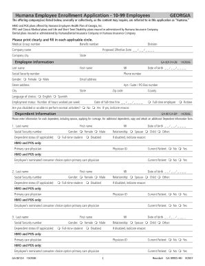 Humana Fillable Form 10 99   Fill Online, Printable ...