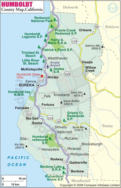 Humboldt County California Map | My blog