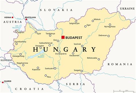 hungary map   theCurrent | Continental Currency Exchange