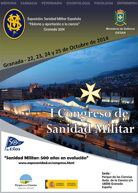 I Congreso de Sanidad Militar. Granada, Octubre 2014 ...