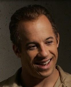 I didn t realise Vin Diesel had such a ugly jaw line ...