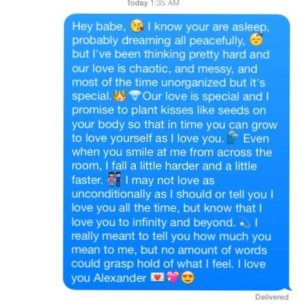 I know you re asleep but.. Cute/ Love text message | love ...