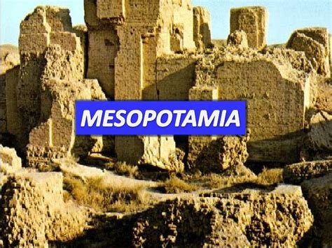 I.MESOPOTAMIA