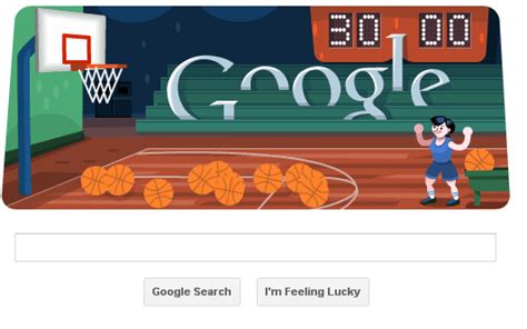 I Played Basketball Google Doodle