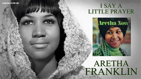 I say a little prayer   Aretha Franklin / Sonido original ...