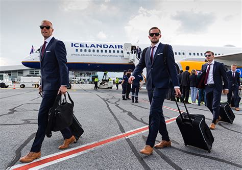 Icelandair patrocina el equipo de fútbol de Islandia