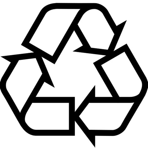 Icono Signo de reciclaje, flecha Gratis de iOS7 Minimal Icons
