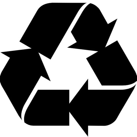 Icono Signo de reciclaje Gratis de iOS7 Minimal Icons