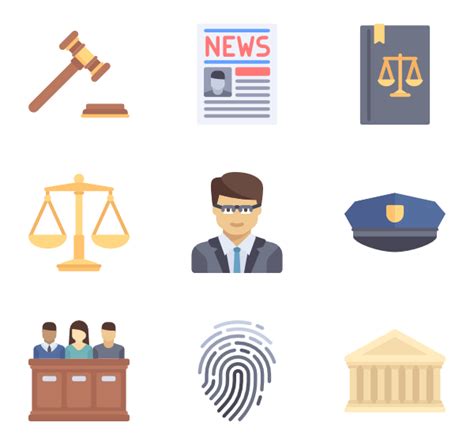 Iconos de Justicia vectoriales   1,090 iconos gratis