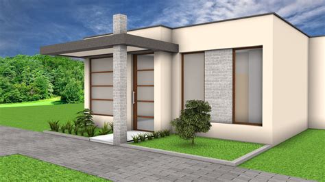 Idea de diseño casa pequeña un piso | Construye Hogar