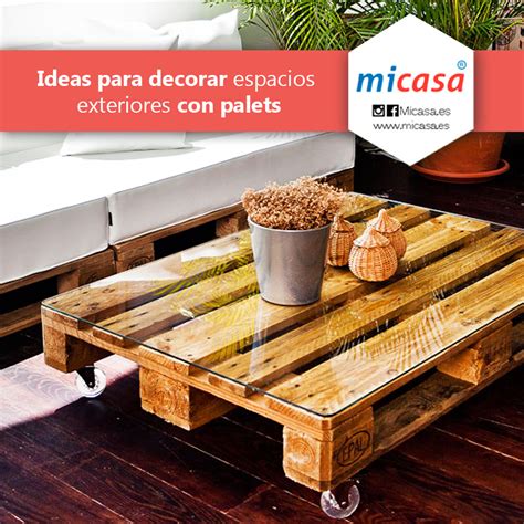 Ideas creativas para decorar con palets   Micasa.es