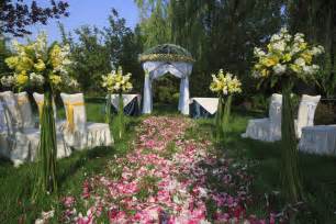 Ideas de decoración de jardines para bodas   VIX