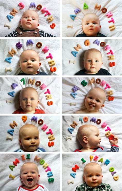 Ideas de fotos para el primer año de tu hijo. | Servicios ...