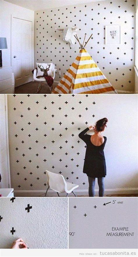 Ideas DIY y manualidades para pintar y decorar paredes ...
